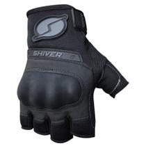 Luva Shiver Dart Meio Dedo Com Proteção Unissex Motoqueiro Motociclista Motoboy Ciclista Bike