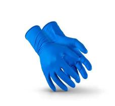 Luva Silver Latex Azul Super Safety Embalagem 12 Pares
