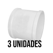 Luva Simples Esgoto Secundário PVC 40 MM Plastubos