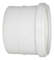 Luva Simples para Esgoto 40mm Branco Plastilit