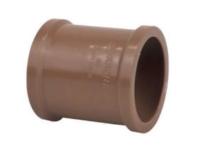 LUVA SIMPLES PVC SOLDÁVEL MARROM 32mm - KRONA