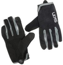 Luva Skin Ss Flat Dedo Inteiro Preta/cinza