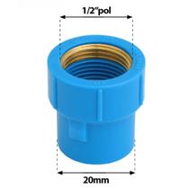 Luva sold com bucha latão 20 x 1/2mm Krona ref 501