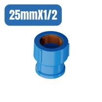 Luva Soldável C/Bucha Latão 25MMX1/2" - Tigre 30 Peças Luva Soldável C/Bucha Latão 25MMX1/2" - Tigre 30 Peças