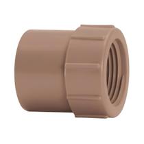 Luva Soldável Com Rosca (LR) 40mm x 1.1/4 Pvc Marrom Amanco Luva Soldável Com Rosca (LR) 40mm x 1.1/4 Pvc Marrom Amanco