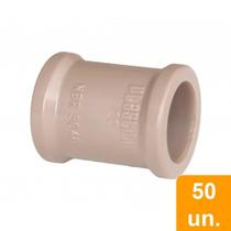 Luva Soldável Plastilit 20mm - Embalagem com 50 Unidades