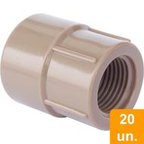 Luva Soldável Plastilit com Rosca 32mm x 1 Embalagem com 20 Unidades