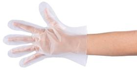 Luva Superpro Tpe Descartável Transparente ou Preta P M G Caixa Com 100und