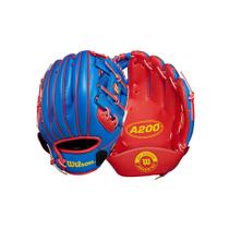 Luva T-Ball Wilson A200 EZ Catch 2024 para mão esquerda de 10" Luva T-Ball Wilson A200 EZ Catch 2024 para mão esquerda de 10"