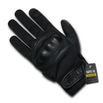 Luva Tática RAPDOM Nomex com Proteção para Articulações Preta XX-GG