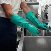 Luva Térmica água gelada Limpeza Profissional Químicos Comprida