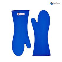 Luva térmica mão de gato therm k azul 2 dedos 45cm benetherm ca 37970