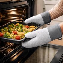Luva Térmica Silicone Para Forno, Air Fryer cozinhar em alta temperatura Premium Master Chef