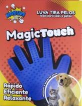 Luva tira pelos cães e gatos magic touch - KABUM