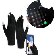 Luva Touch Screen Quentinha Inverno Frio Celular Tablet