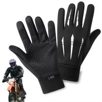 Luva Touch Screen Térmica com Proteção para Motoqueiros e Motoboys