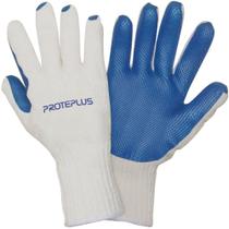 Luva Tricotada com Palma em Borracha Vulcanizada Tamanho 8 - 210013 - PROTEPLUS