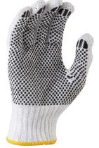 Luva tricotada pigmentada caixa 100 pares ômega