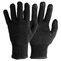 Luva Tricotada Pigmentada Kit 12 Pares EPI Preto Tamanho 9 Luva Tricotada Pigmentada Kit 12 Pares EPI Preto Tamanho 9