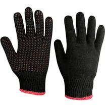 Luva Tricotada Pigmentada Pano Segurança Preta Epi 4 Fios Luva Tricotada Pigmentada Pano Segurança Preta Epi 4 Fios