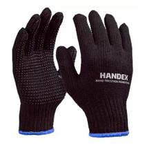 Luva Tricotada Pigmentada Preta Handex 4 Fios Luva Tricotada Pigmentada Preta Handex 4 Fios