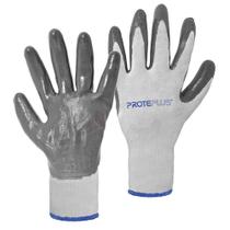 Luva Tricotada Poliéster Com Banho Nitrílico