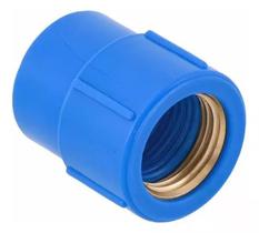 Luva ul Soldável X Rosca C Bucha Latão 90º 20 X 1/2 Shiva