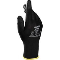 Luva Ultrane Poliamida Pu Preta Tamanho 8 - Pa54863-8 - Mapa