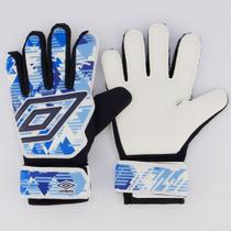 Luva Umbro Goleiro Formation Juvenil Branca e Marinho