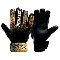 Luva Unissex Penalty Delta 1 X-Grip Preto/Dourado