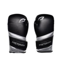 Luva Unissex Pretorian Elite Boxe Fecho Duplo Preto/Prata