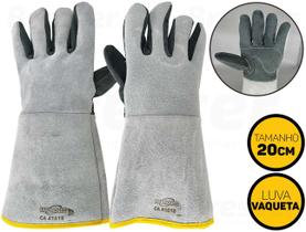 Luva Vaqueta Cano Alto 20cm Maproseg