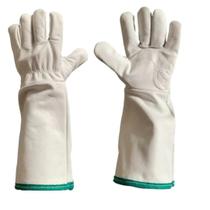 Luva vaqueta total cano longo punho 20 cm Luva vaqueta total cano longo punho 20 cm