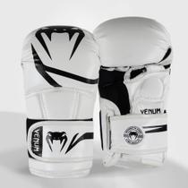LUVA VENUM MMA SPARRING CHALLENGER EVO 8oz - BRANCO/PRETO LUVA VENUM MMA SPARRING CHALLENGER EVO 8oz - BRANCO/PRETO