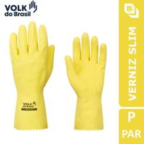 Luva verniz silver slim volk amarela - p pct c/ 1 par Luva verniz silver slim volk amarela - p pct c/ 1 par