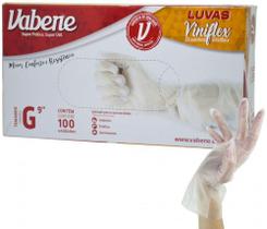 Luva Viniflex Descartável Procedimentos Sem Pó 100 Luvas G - Vabene