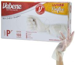 Luva Viniflex Descartável Procedimentos Sem Pó 100 Luvas P - Vabene