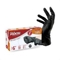 Luva Viniflex Preta 100Un - Toque Seda: Proteção E Sensi - G