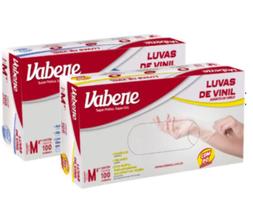 Luva Vinil C/Po P 100un - VABENE Luva Vinil C/Po P 100un - VABENE