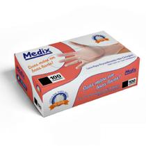 Luva Vinil Com Pó Medix Caixa Com 100 Unidades Luva Vinil Com Pó Medix Caixa Com 100 Unidades