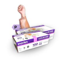 Luva vinil descartáveis S/ Pó - P, M e G - C/ 200 unidades Luva vinil descartáveis S/ Pó - P, M e G - C/ 200 unidades