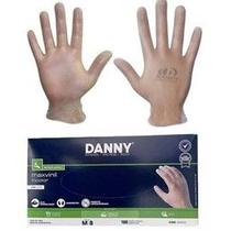 Luva vinil maxvinil incolor - marca danny - cod da301