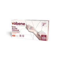 Luva vinil protecao industrial s/po p 100un vabene