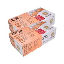 Luva Vinil Sem Pó Com 200 Unidades Tamanho P - Descarpack