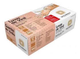 Luva Vinil Sem Pó Descarpack Descartável Com Pó Não Tamanho Luva Vinil Sem Pó Descarpack Descartável Com Pó Não Tamanho