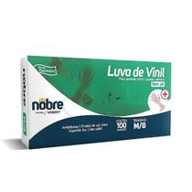 Luva vinil sem pó nobre g com 100 unidades Luva vinil sem pó nobre g com 100 unidades
