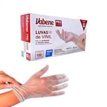 Luva Vinil Sem Pó Tam G Vabene Caixa 100 Unidades