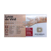 Luva vinil sem talco m descarpack Luva vinil sem talco m descarpack