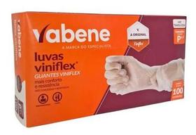Luva Vinilflex Vabene P Translúcida - Caixa com 100 Unidades Descartáveis Luva Vinilflex Vabene P Translúcida - Caixa com 100 Unidades Descartáveis