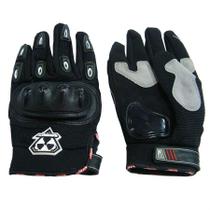 Luva Vnr Fechada com Proteção Motociclista Moto Bike Scooter M G GG Exg